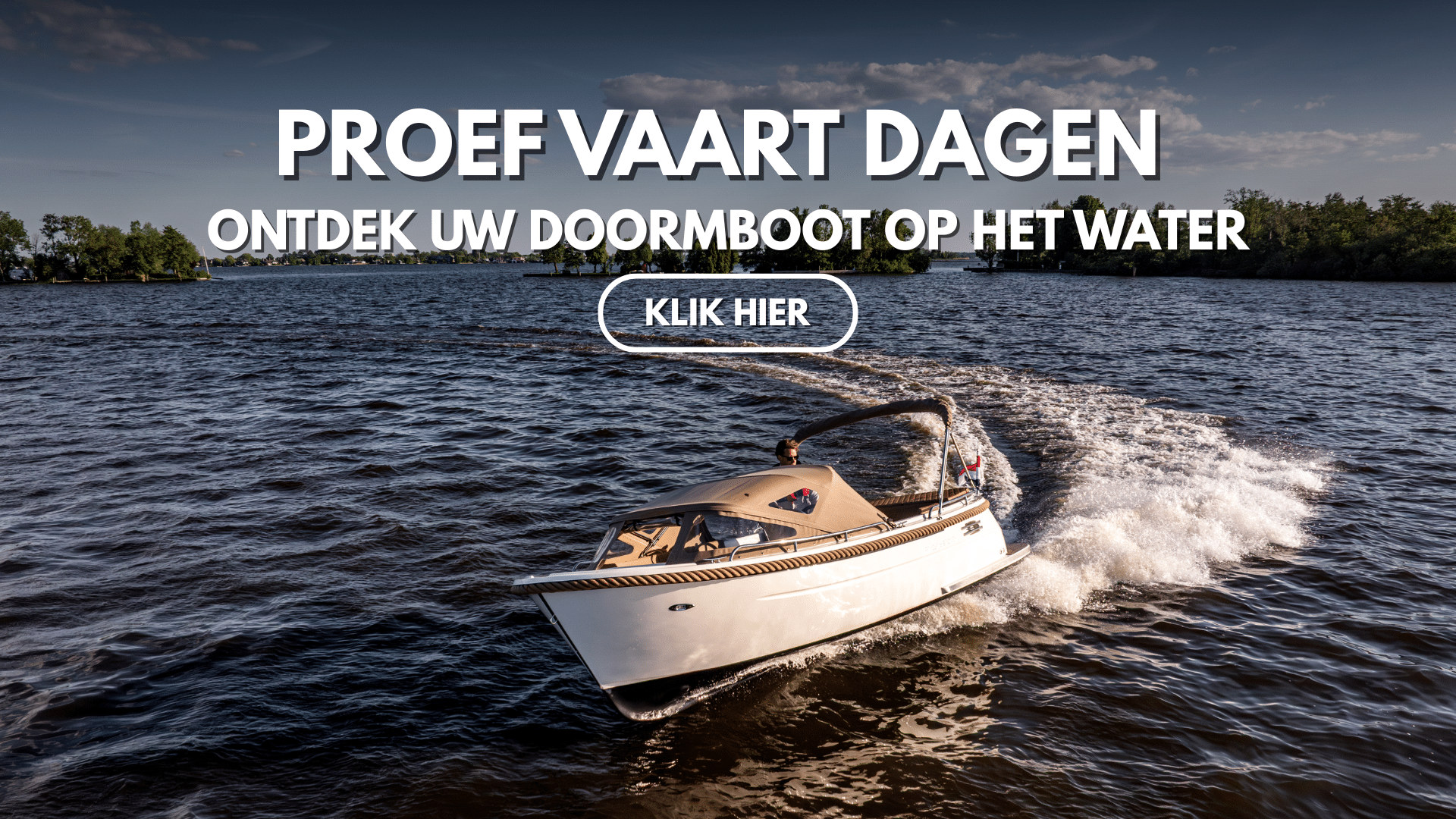 Prins watersport Proefvaart dagen vanaf 12 September